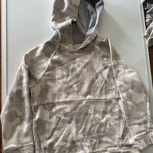 Xersion Kids Beige Camouflage Hoodie